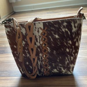Cowhide genuine leather purse